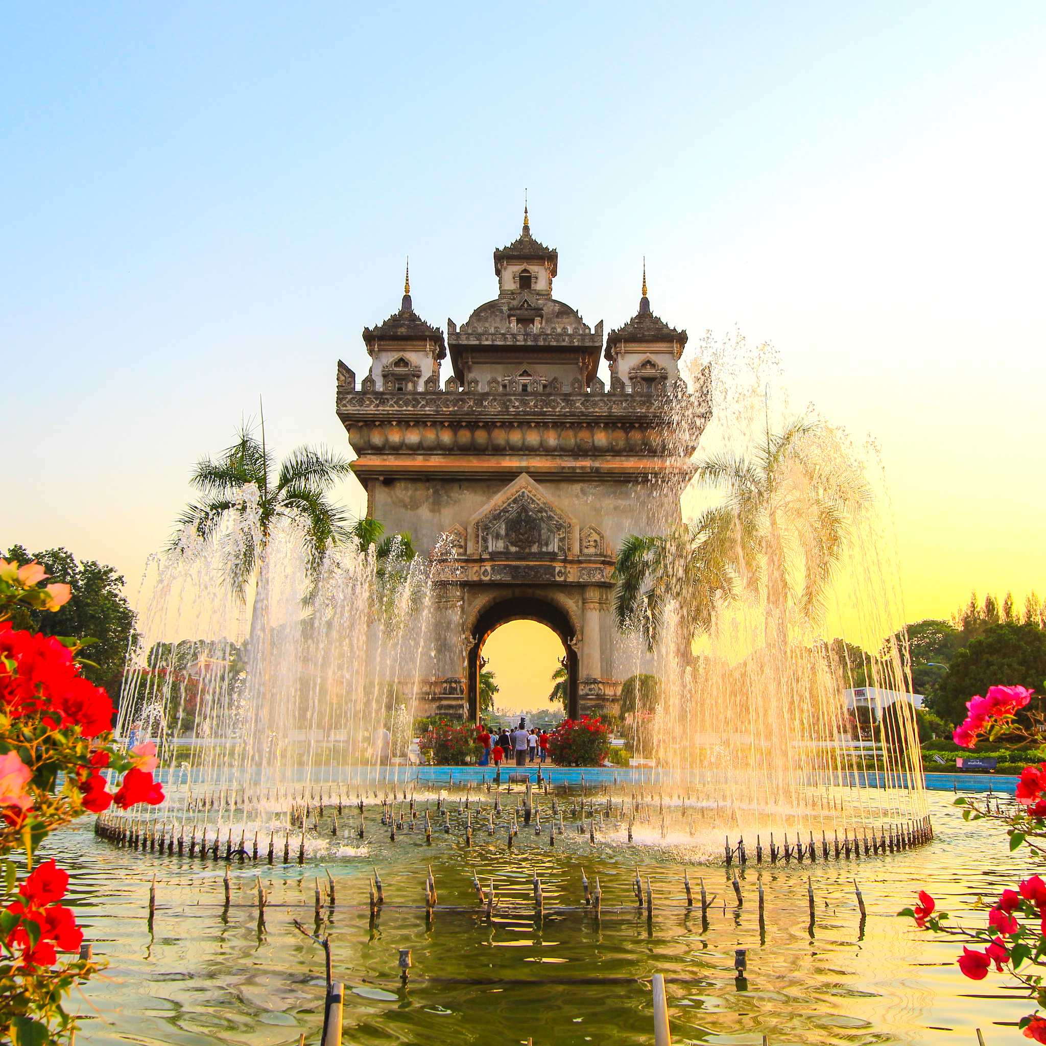 Private car transfers in Laos from Vientiane