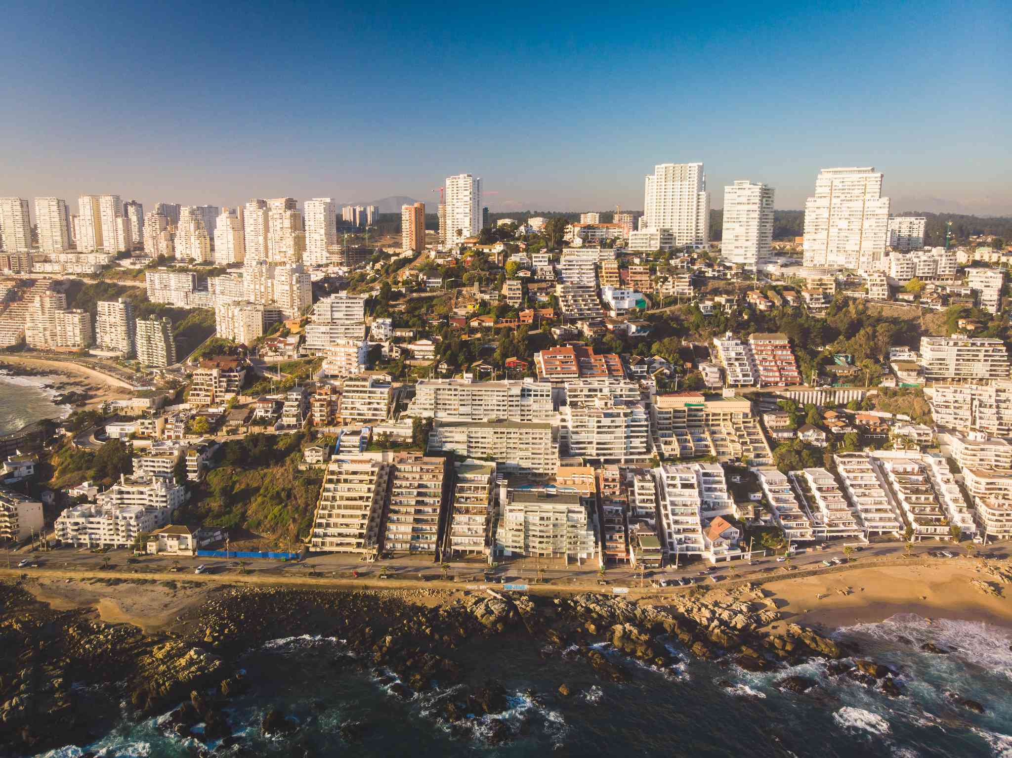 Scenic view of Vina del Mar - private day trip from Santiago - photo 4