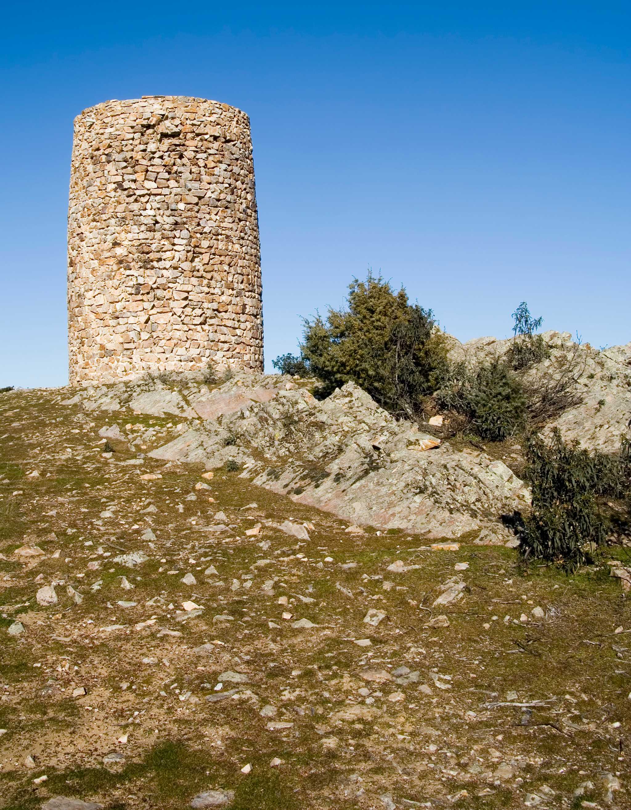 Itinerary stop at Watchtower of El Berrueco on private day trip from Madrid
