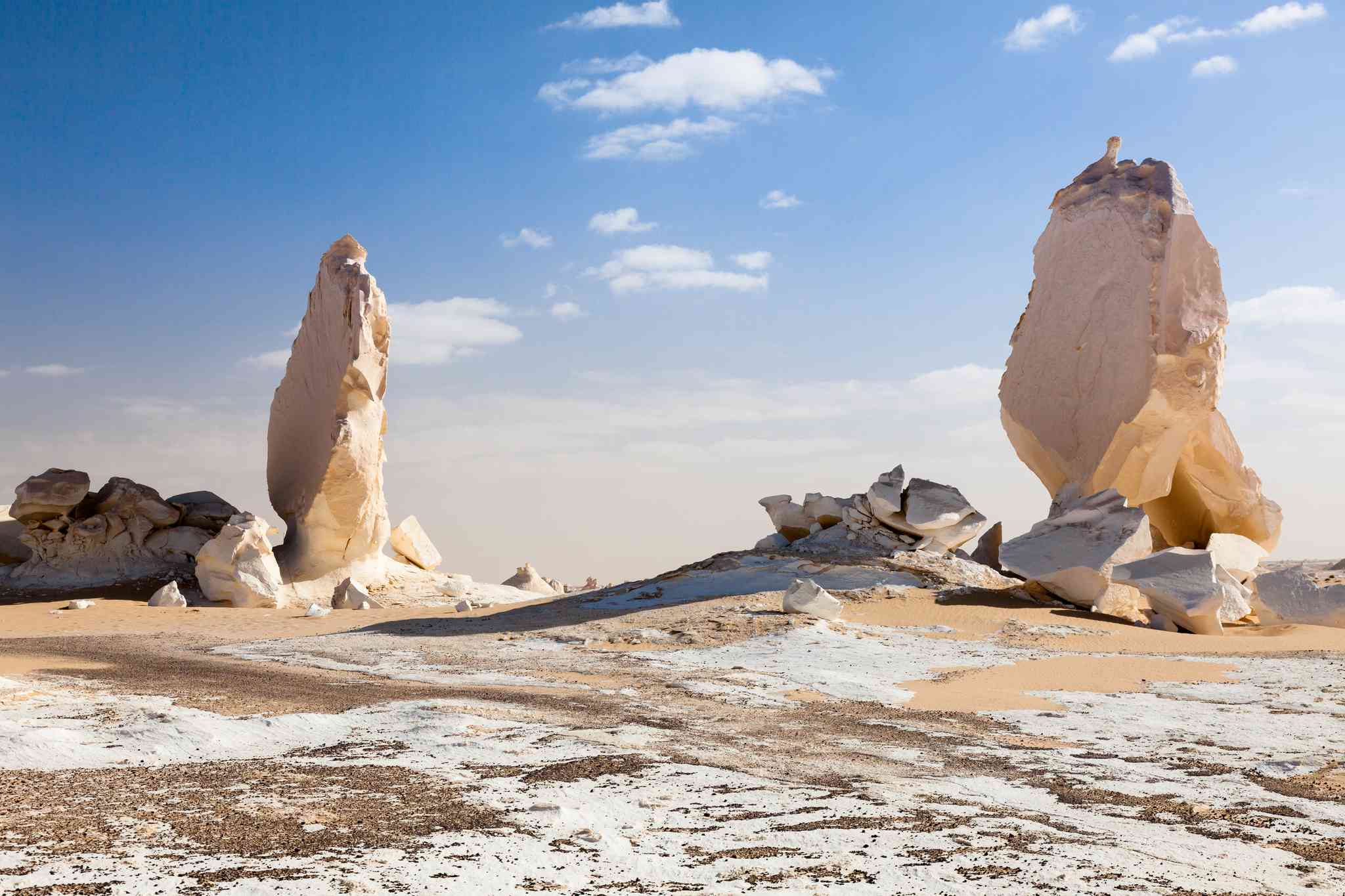 Scenic view of White Desert - private day trip from Cairo - photo 4