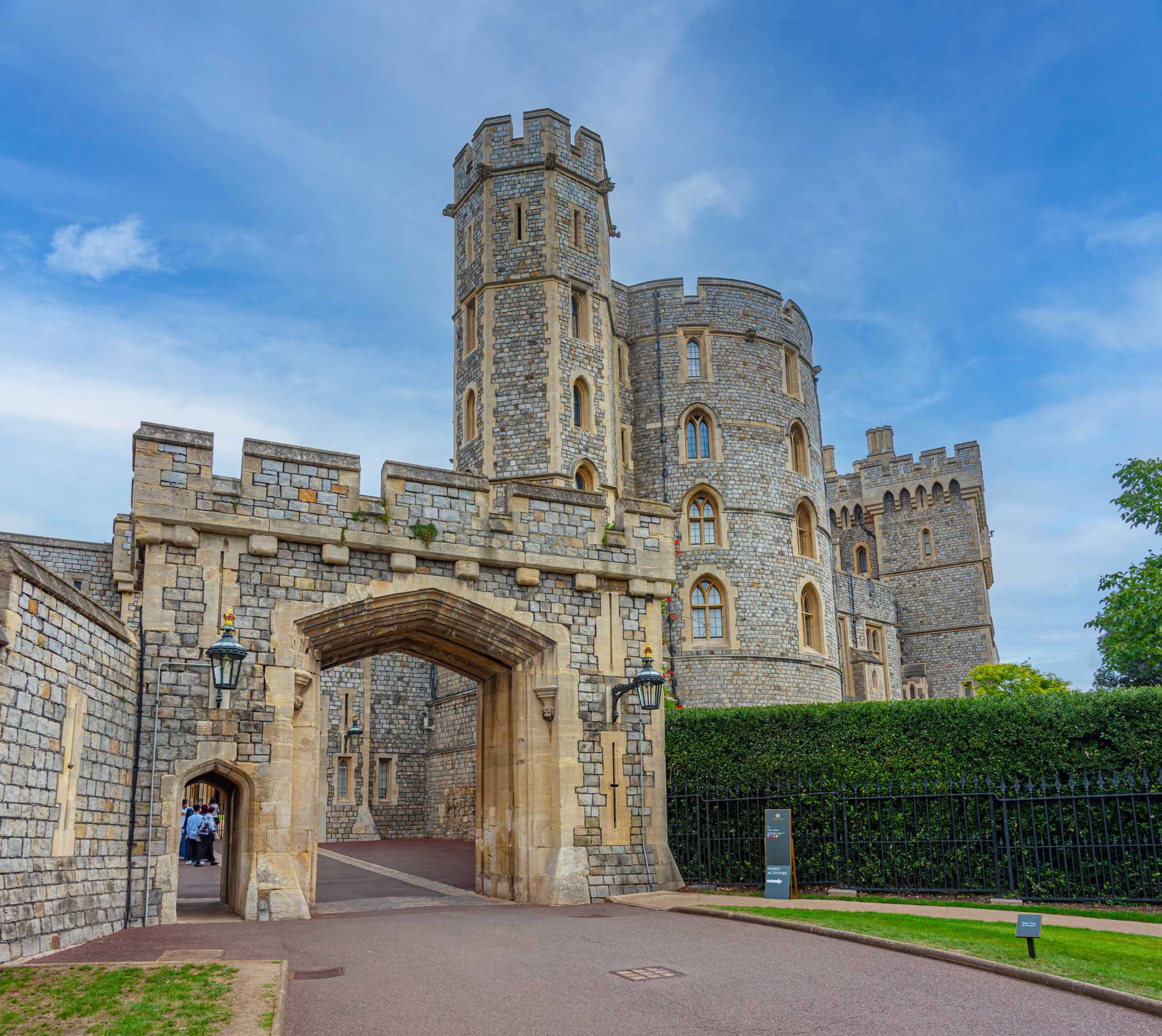 Servicios de traslado en coche privado en Castillo de Windsor - vista panorámica de Castillo de Windsor en Reino Unido