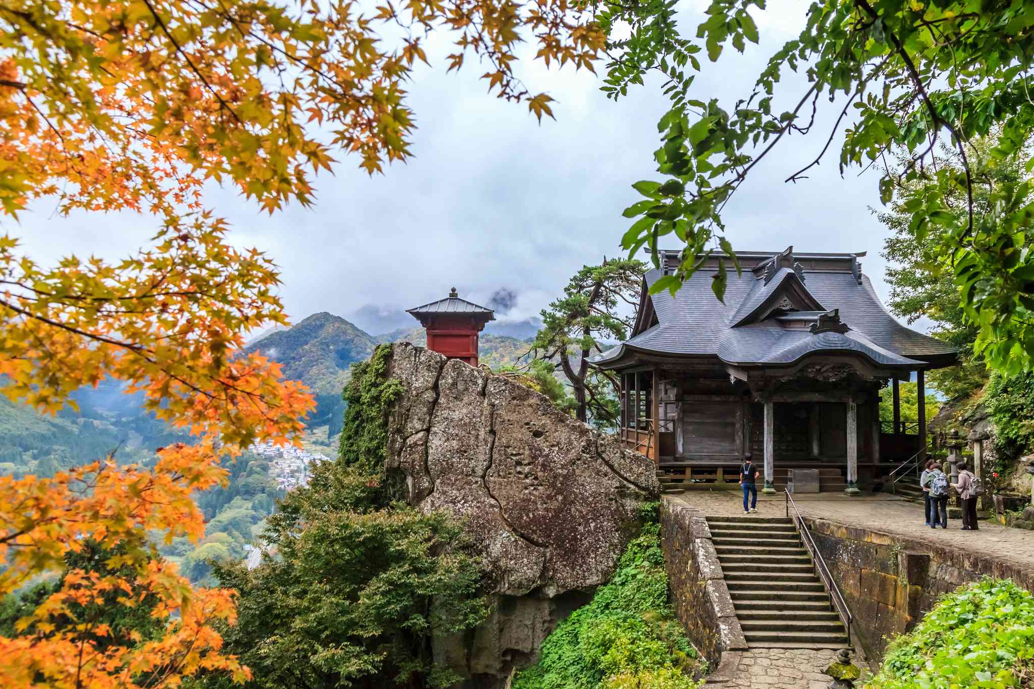 Blick auf die Landschaft von Osaka - private Tagesreise von Yamagata - Foto 10