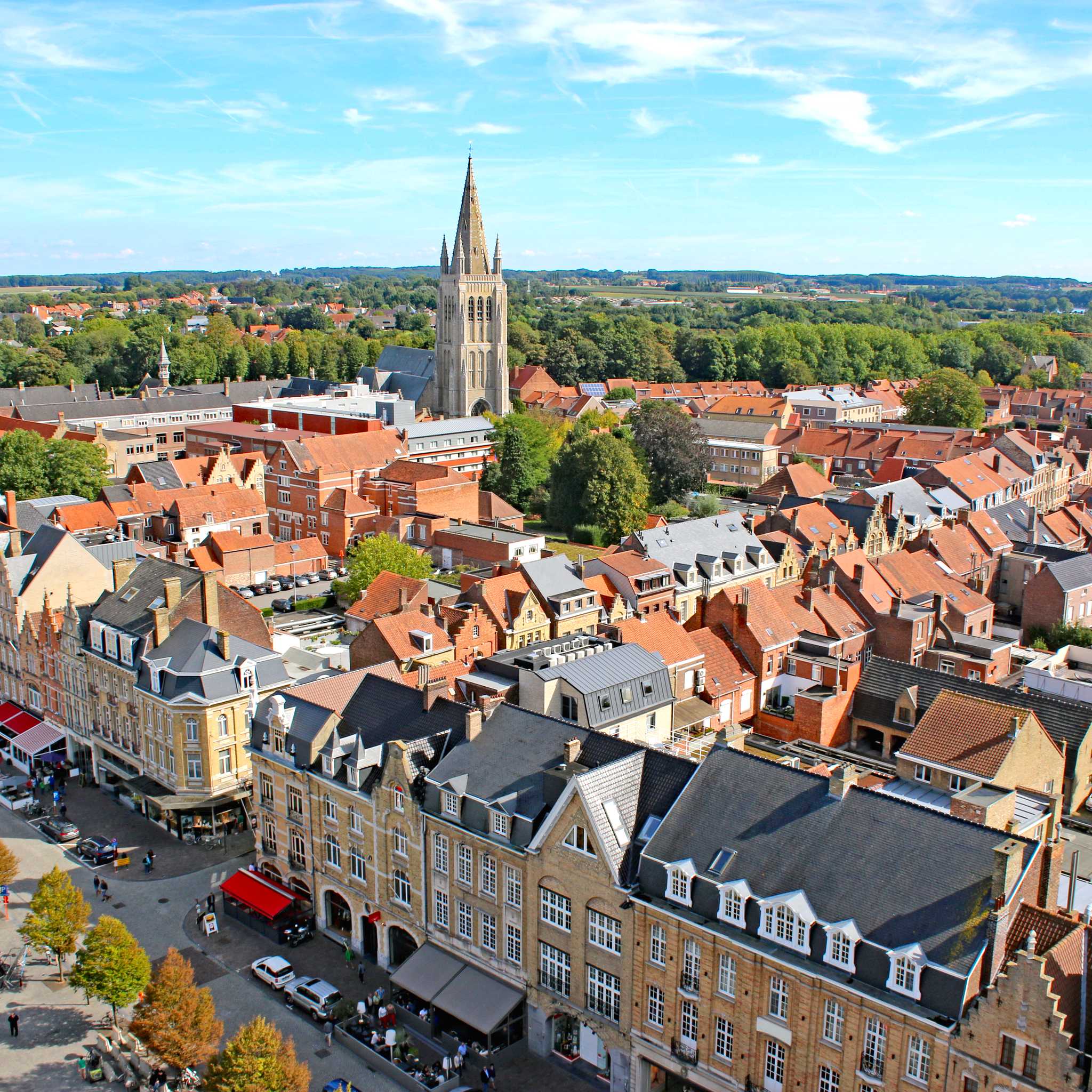 Private car transfers in Belgium from Ypres