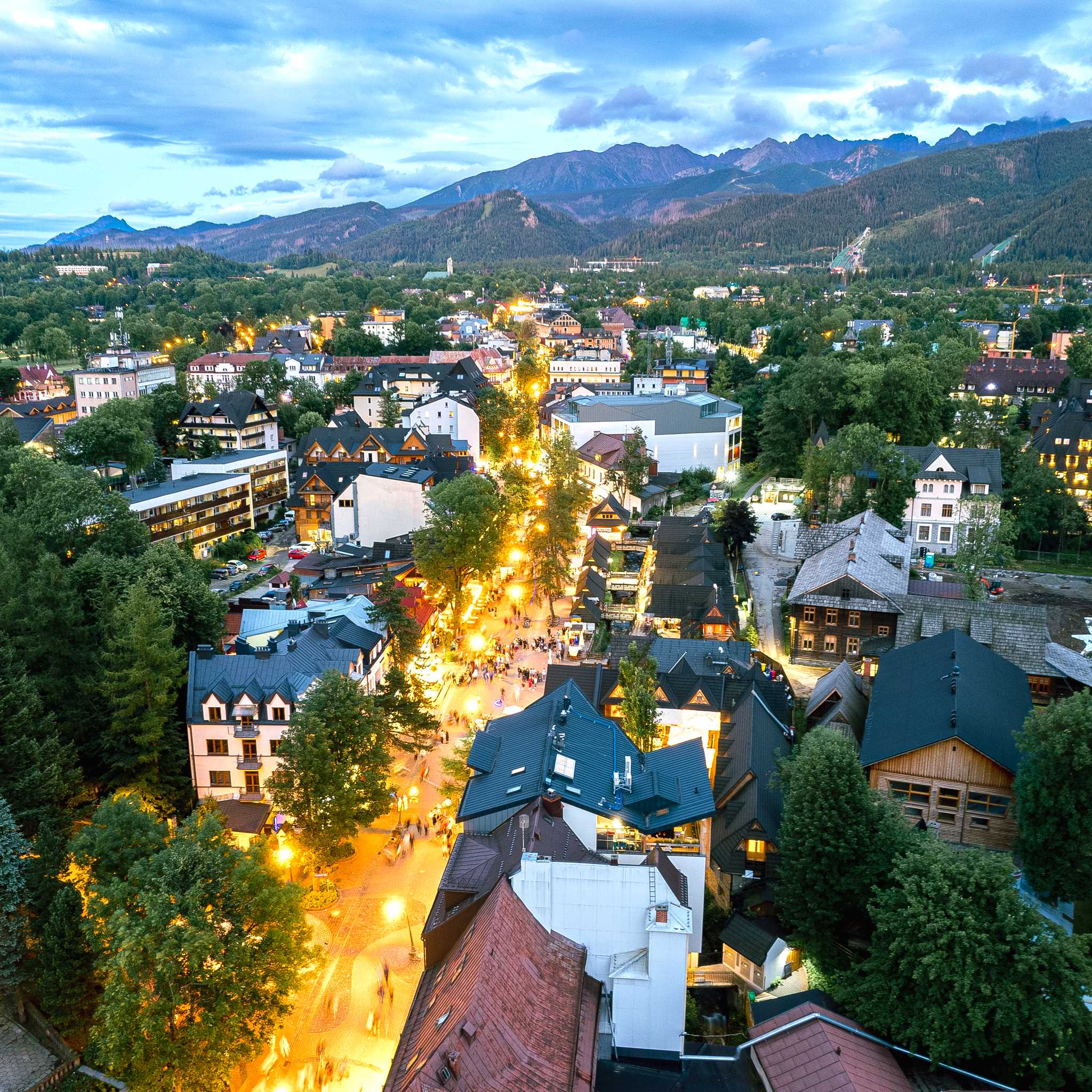 Private car transfers in Poland from Zakopane