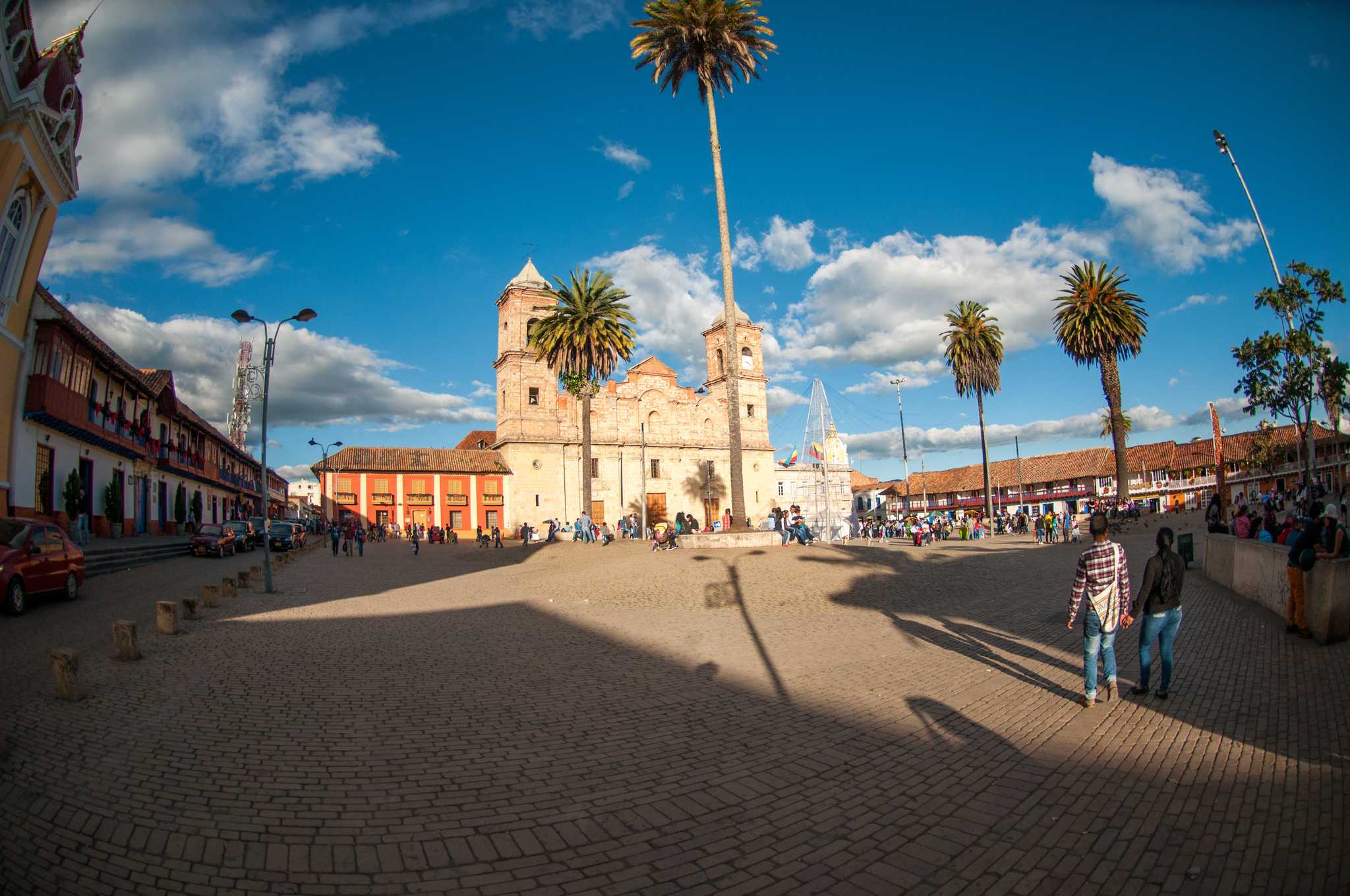 ArrĂȘt de l'itinĂ©raire Ă Zipaquira lors d'une excursion privĂ©e d'une journĂ©e depuis Bogota