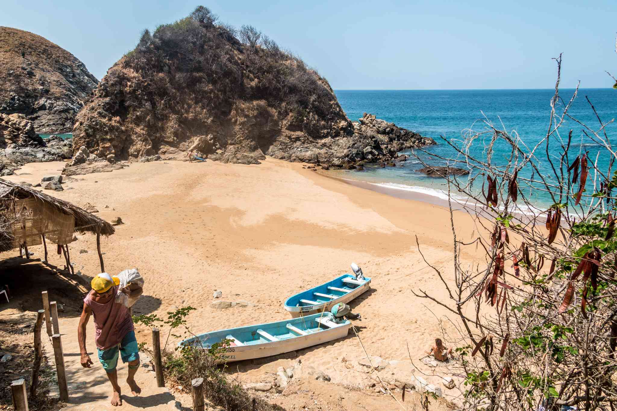 Blick auf die Landschaft von Zipolite - private Tagesreise von Puerto Escondido - Foto 3